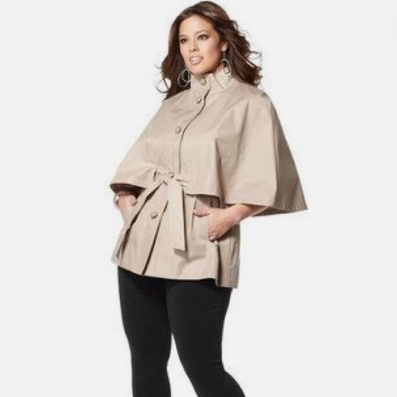 Betsy Johnson Cape Jacket Size Medium - Picture 4 of 16